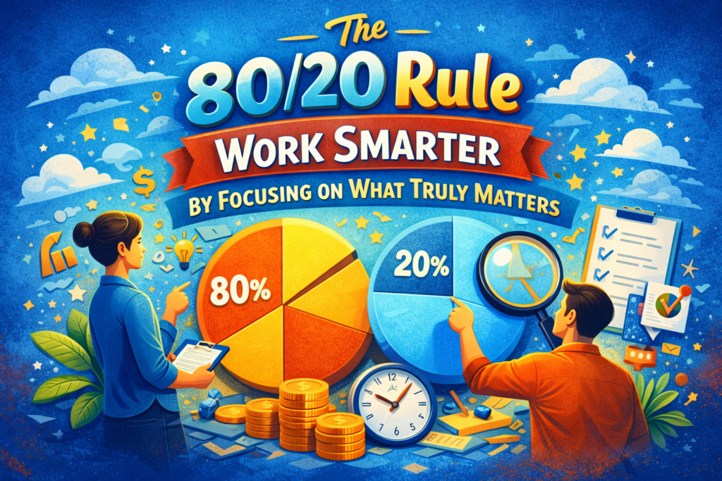 The 80/20 Rule: Work Smarter by Focusing on What Truly Matters