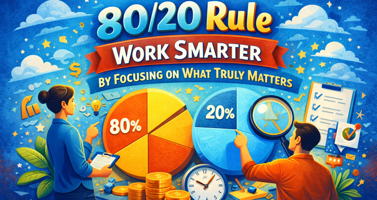 The 80/20 Rule: Work Smarter by Focusing on What Truly Matters