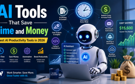 AI tools that save time and money by improving business productivity and automation