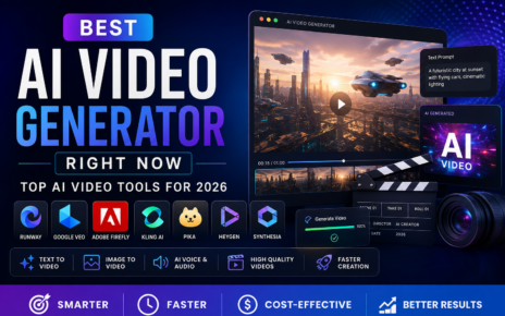 Best AI Video Generator Right Now – Top AI Video Tools 2026