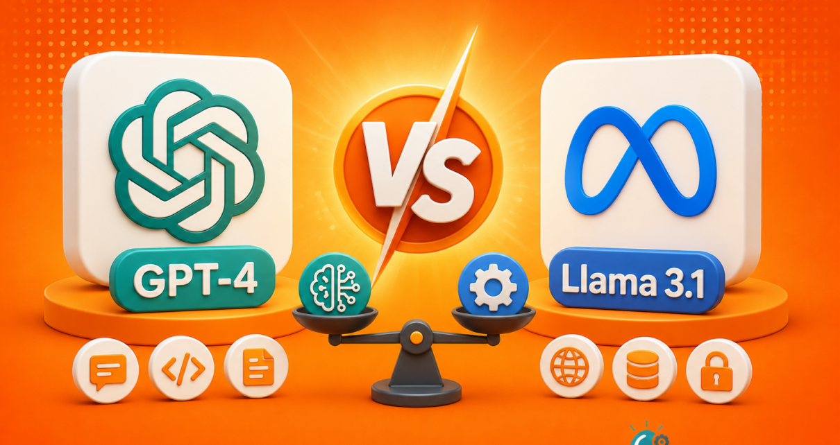 GPT-4 vs Llama 3.1 Which AI Model Is Better in 2026?