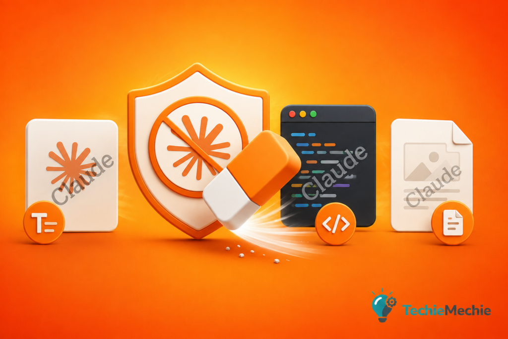 How to Remove Claude Watermarks from Text, Code, and Files