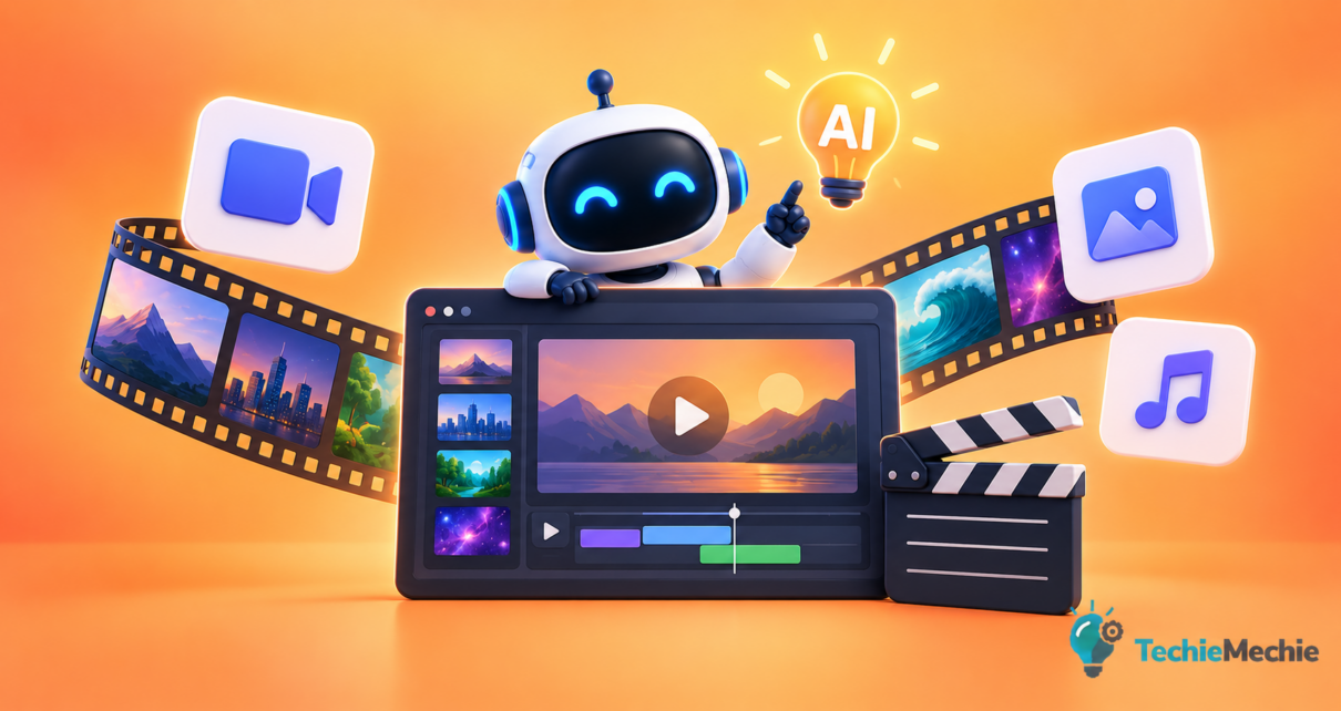 AI video generators in 2026 creating cinematic videos with text, images, audio and AI editing tools