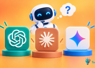 ChatGPT vs Claude vs Gemini comparison showing three leading AI assistants in 2026